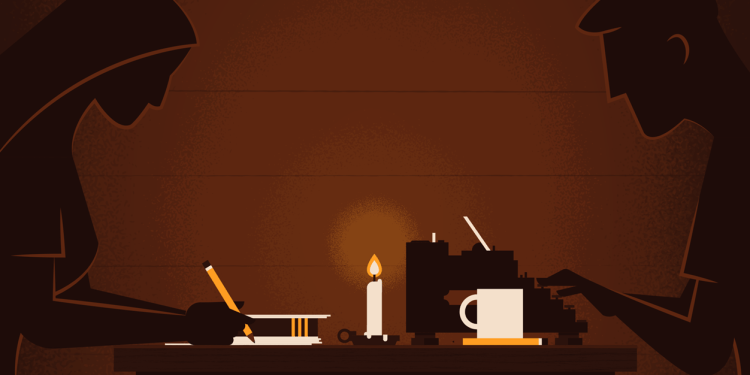 The joys of camping out all April.